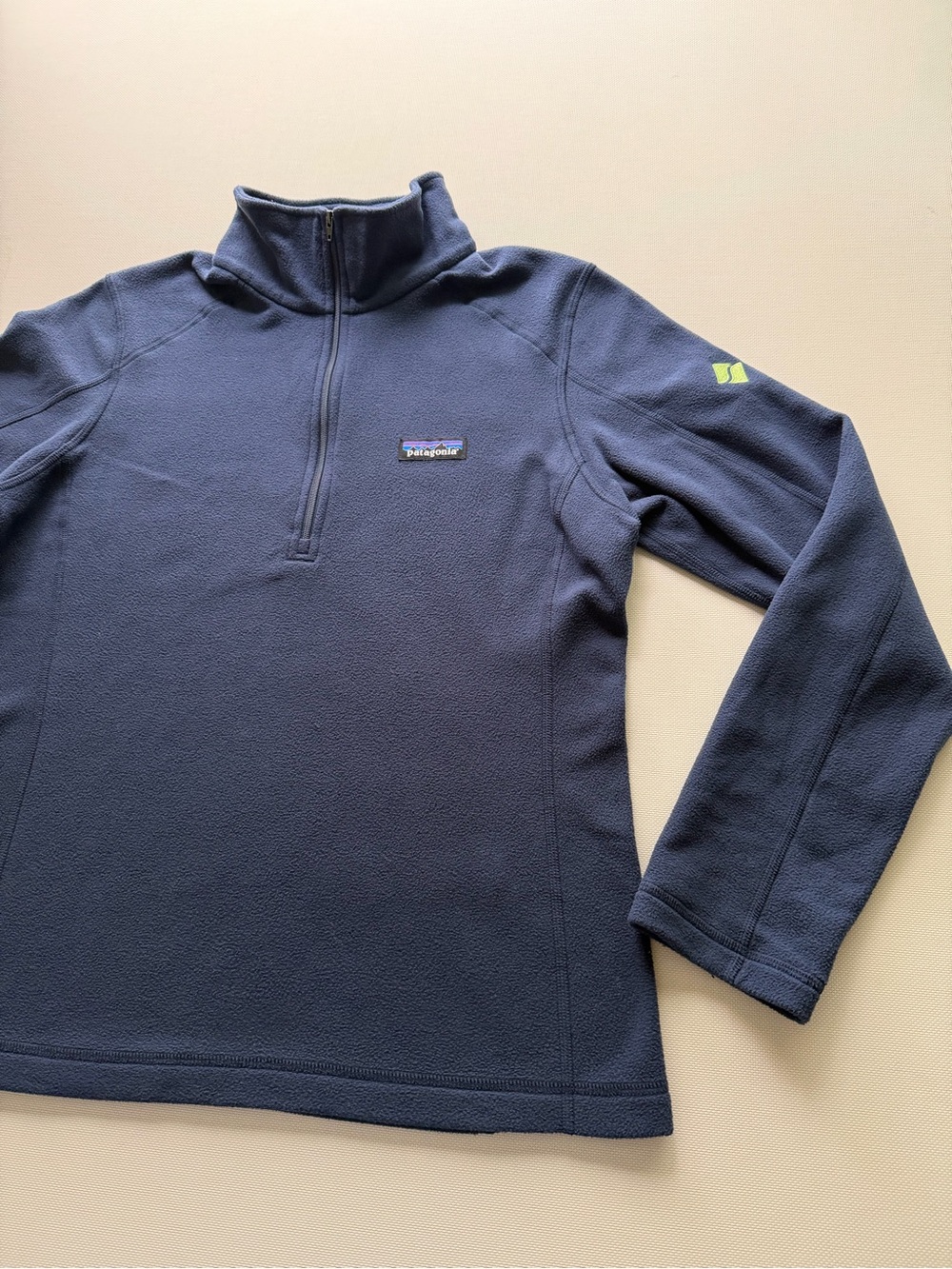 Patagonia Men’s Navy Quarter-Zip Fleece Pullover